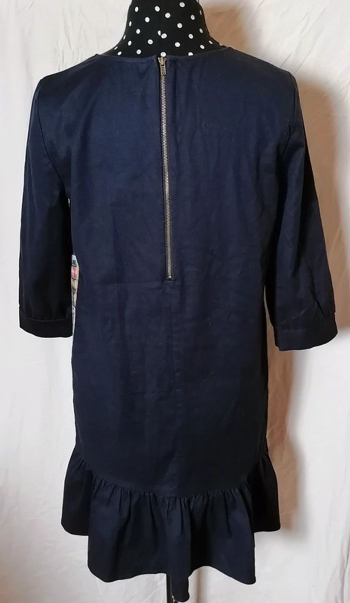 Robe Pop Art à motif multicolore bleu marine taille 36 Nafnaf - photo numéro 5