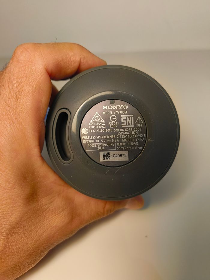 Enceinte SONY XB 100 - photo numéro 3