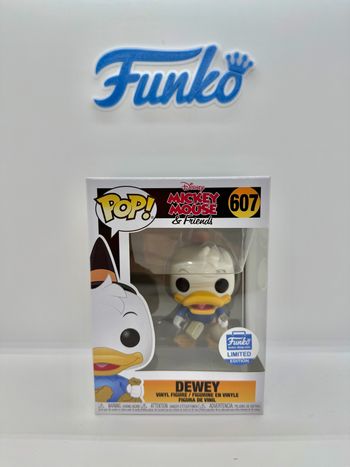Funko Pop Disney Mickey Mouse & Friends Dewey 607 Exclusive