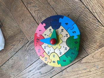 Puzzle Horloge en bois