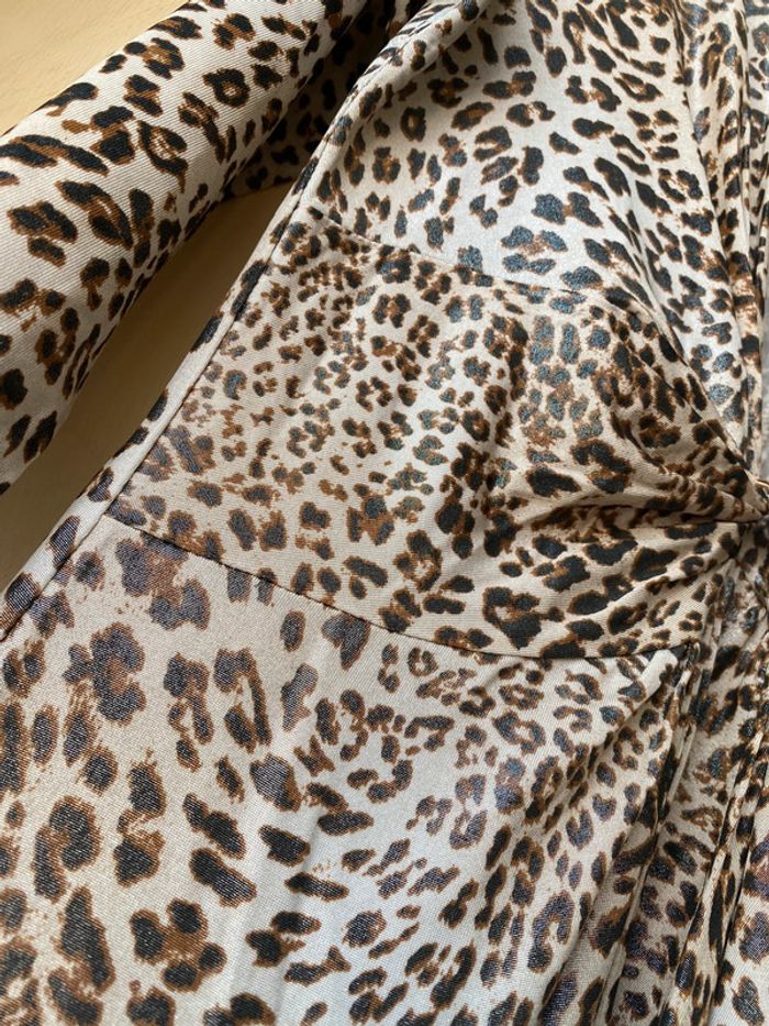 Robe léopard vintage AMZ T4 - photo numéro 4