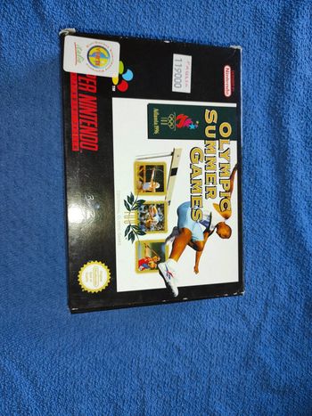 Olympic summer games super Nintendo