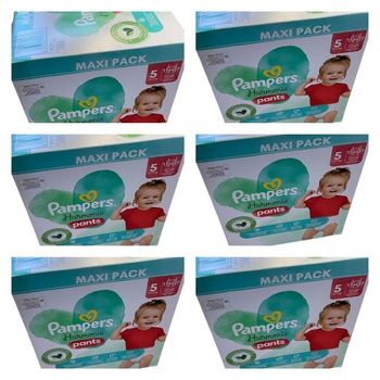 Lot de 384 Couches Pampers Harmonie Pants 12-17 kg Taille 5 Neuf