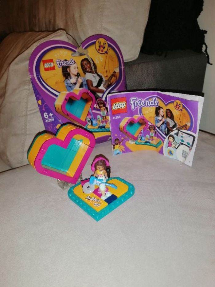 Lego friends : la boîte cœur d'Andréa