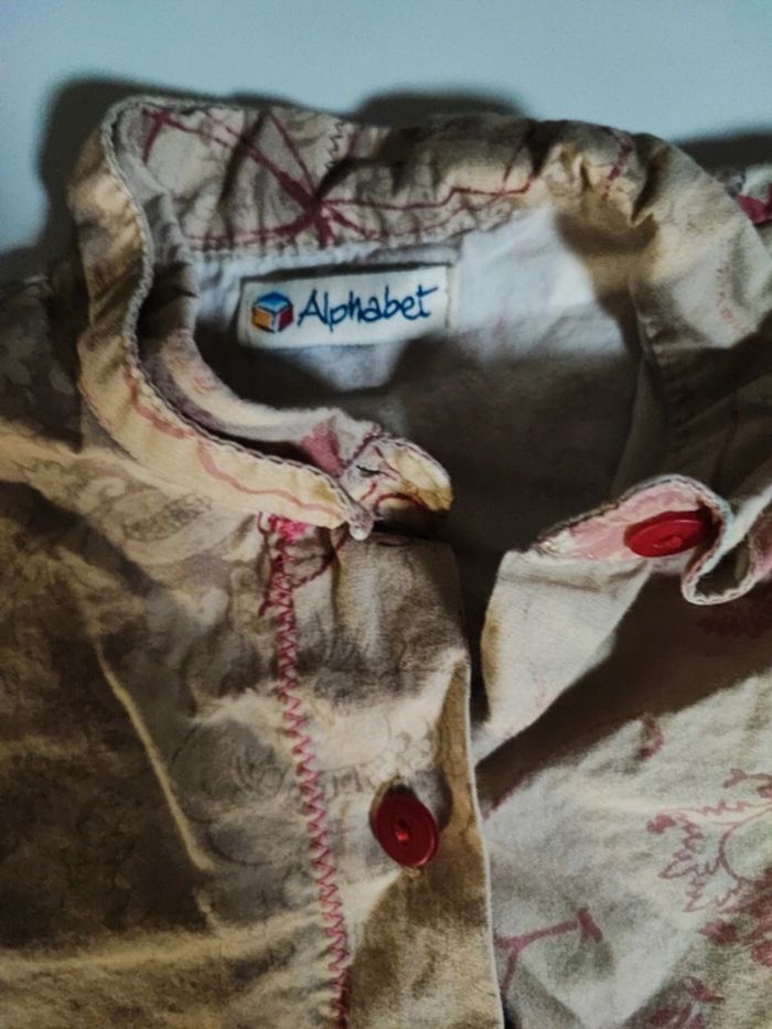 Chemise pour fille alphabet 3 ans - photo numéro 4