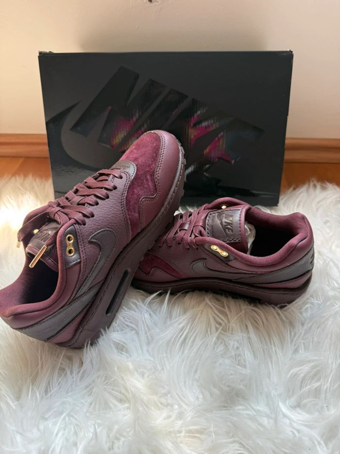 Nike Air Max 1 burgundy 37,5 - photo numéro 5