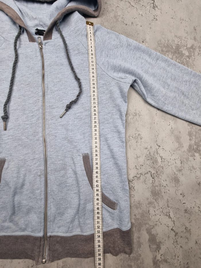 Gilet zippé à capuche Champion bleu ciel – Taille S/36 Femme - photo numéro 8