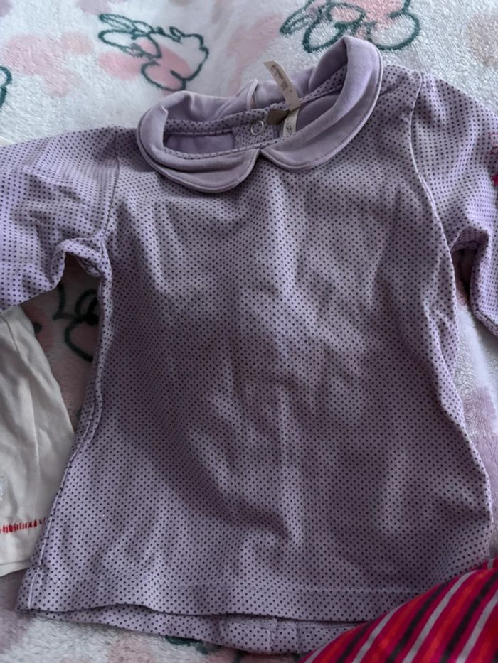 2eme lot de vêtements fille 6 mois - photo numéro 3