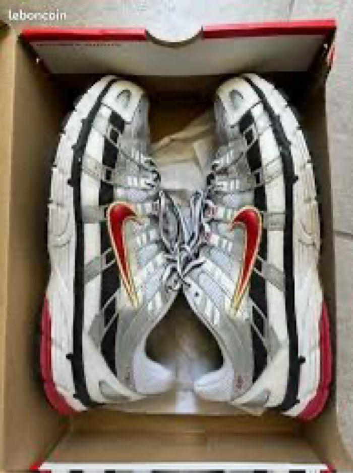 Nike p6000 rouge gris blanc enfant 33 - photo numéro 3
