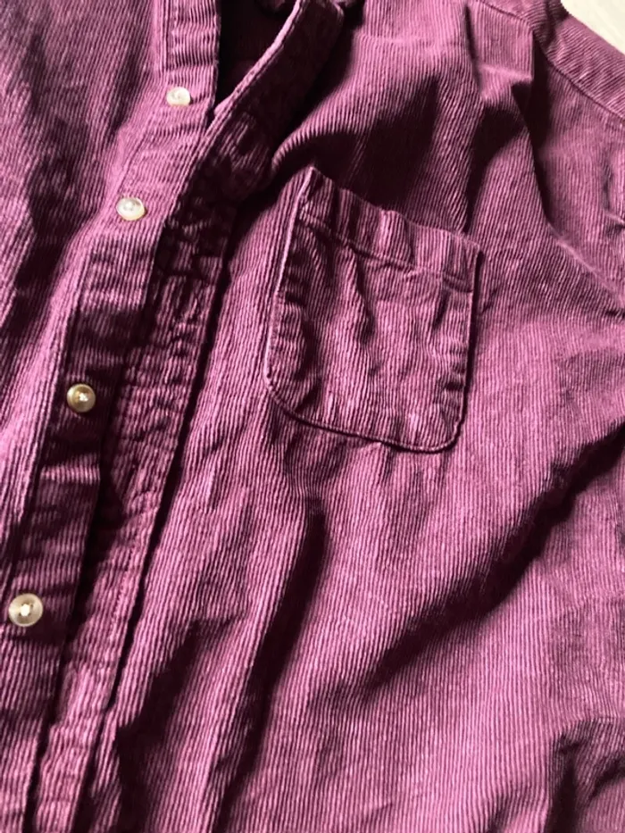 Surchemise en velours côtelé Asos - photo numéro 2