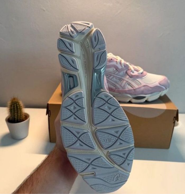 Asics nyc gel cream pink water taille 38 - photo numéro 2
