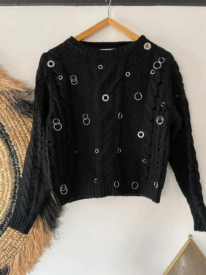 Pull anneaux Zara - photo numéro 2