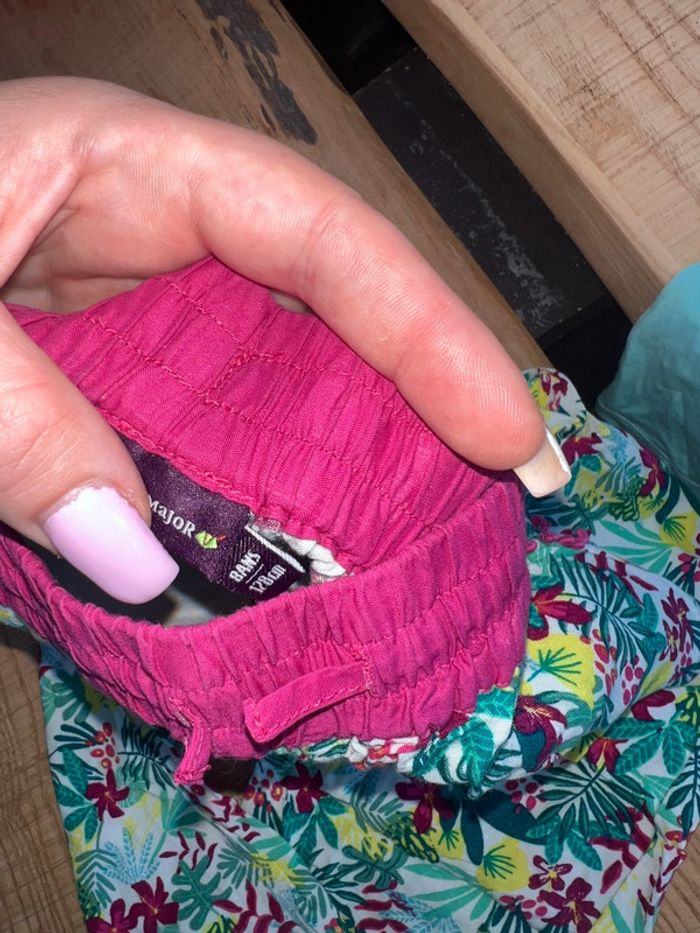 Ensemble été sergent major 7 8 ans pantalon débardeur pantalon sac à main neuf barrette à cheveux - photo numéro 7