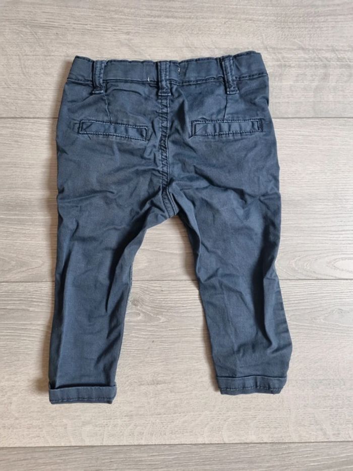 ​Pantalon Gbaby GEMO Chino Bébé Garçon 12 Mois Très Bon État - photo numéro 2