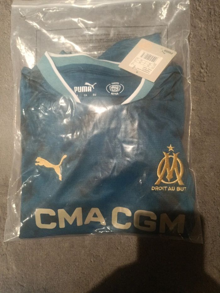Tenue foot olympique de Marseille bleu. T.26 - photo numéro 5