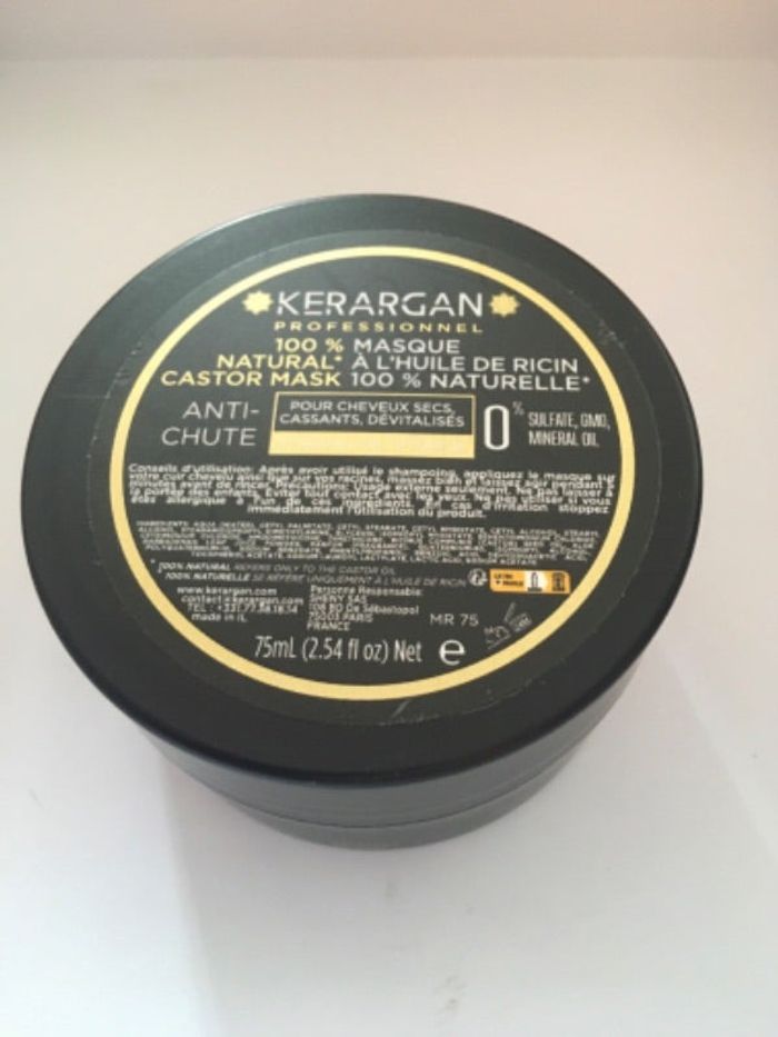 Masque cheveux anti chute Kerargan neuf