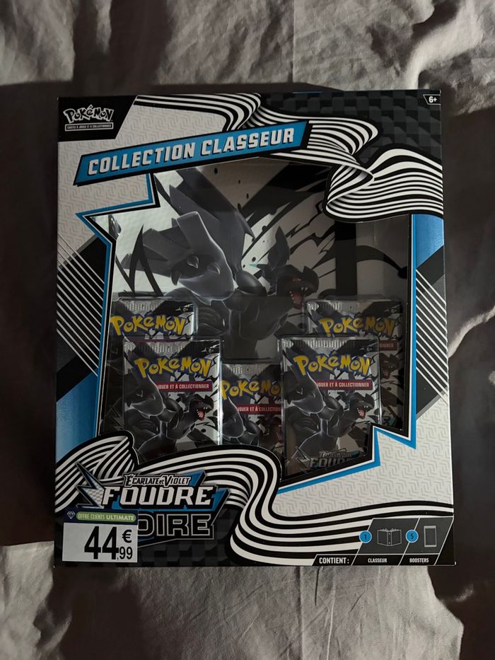 Coffret Collection Classeur Pokémon Ev10.5 Foudre Noire
