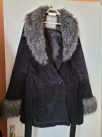 Manteau noir 40