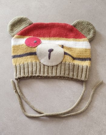 Bonnet ours garçon catimini taille 1