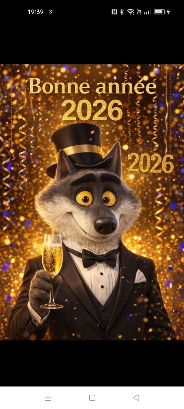 Cadre loup mal aimé