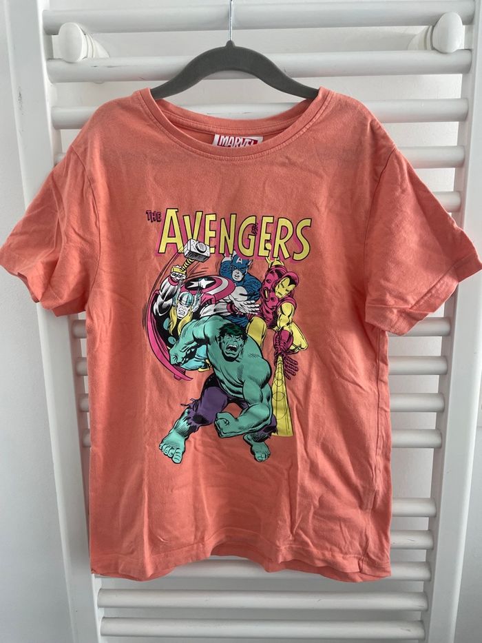 Teeshirt avengers/marvel enfant - 7/8 ans - photo numéro 1
