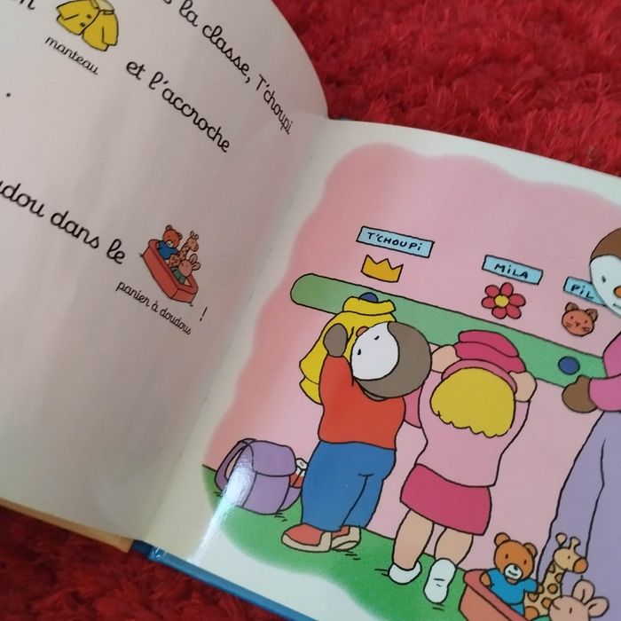Livre Nathan neuf T'choupi A l'école - photo numéro 2