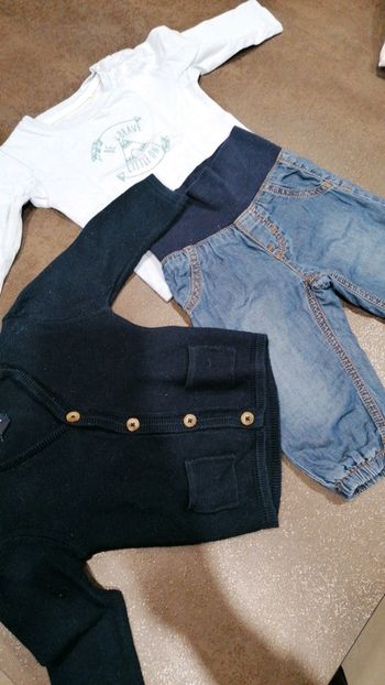 Ensemble 3 pièces 6 mois