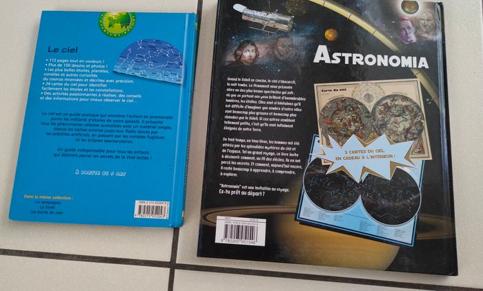 Lot de 2 Livres NEUF - Astronomia voyage dans le ciel et les étoiles-Casterman - photo numéro 2