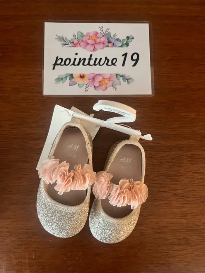 Ballerines à paillettes h&m 19