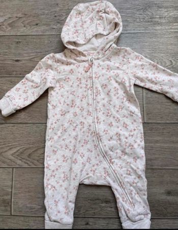 Combinaison fleurs H&M 6 mois 68 cm