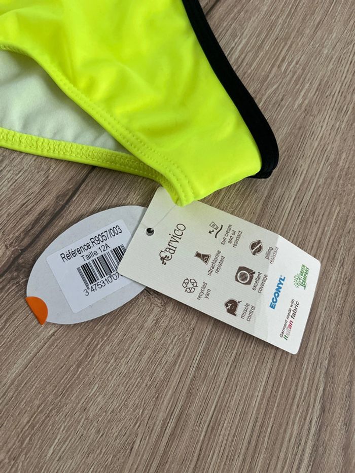 Maillot de bain garçon taille 12 ans Carvico neuf avec étiquette - photo numéro 3