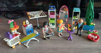 Couple et servante playmobil