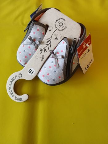 chaussons fille 18