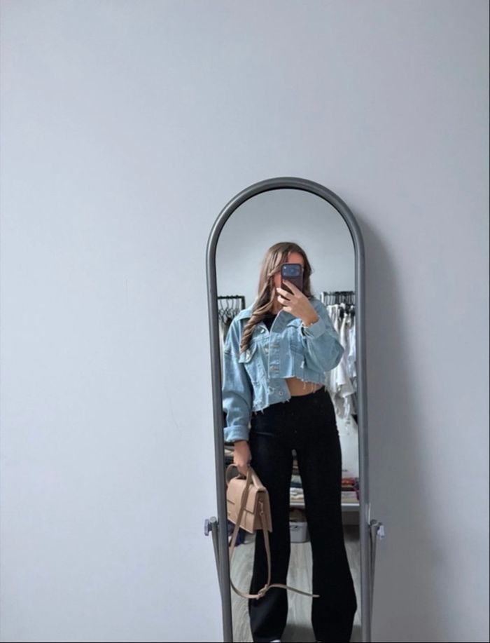 Veste en jean stradivarius