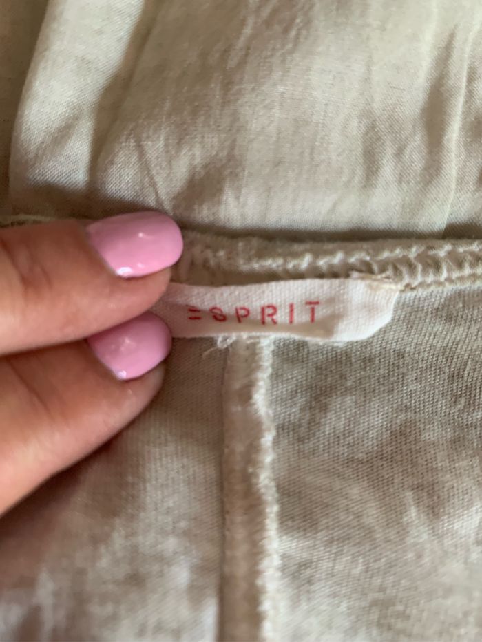 Joli haut écru Esprit taille L - photo numéro 5