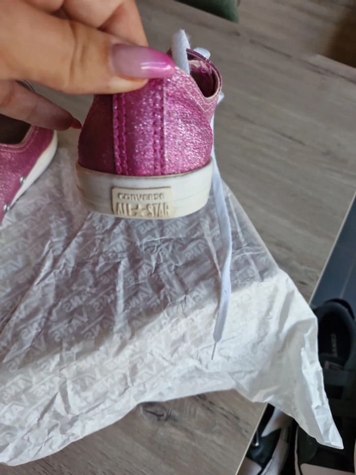 Converse pailletée - photo numéro 5