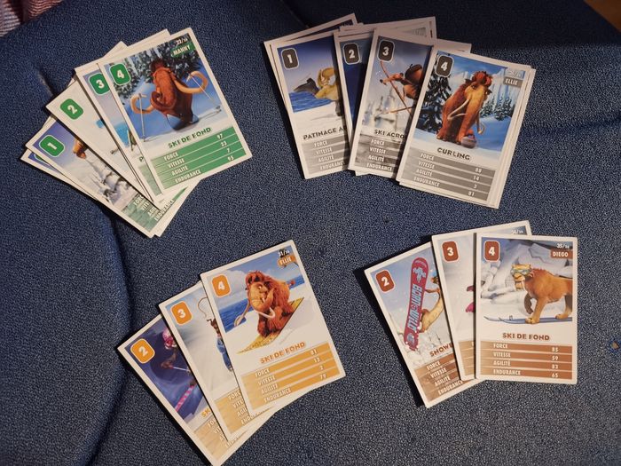 cartes l'age de glace les courses artiques - photo numéro 2