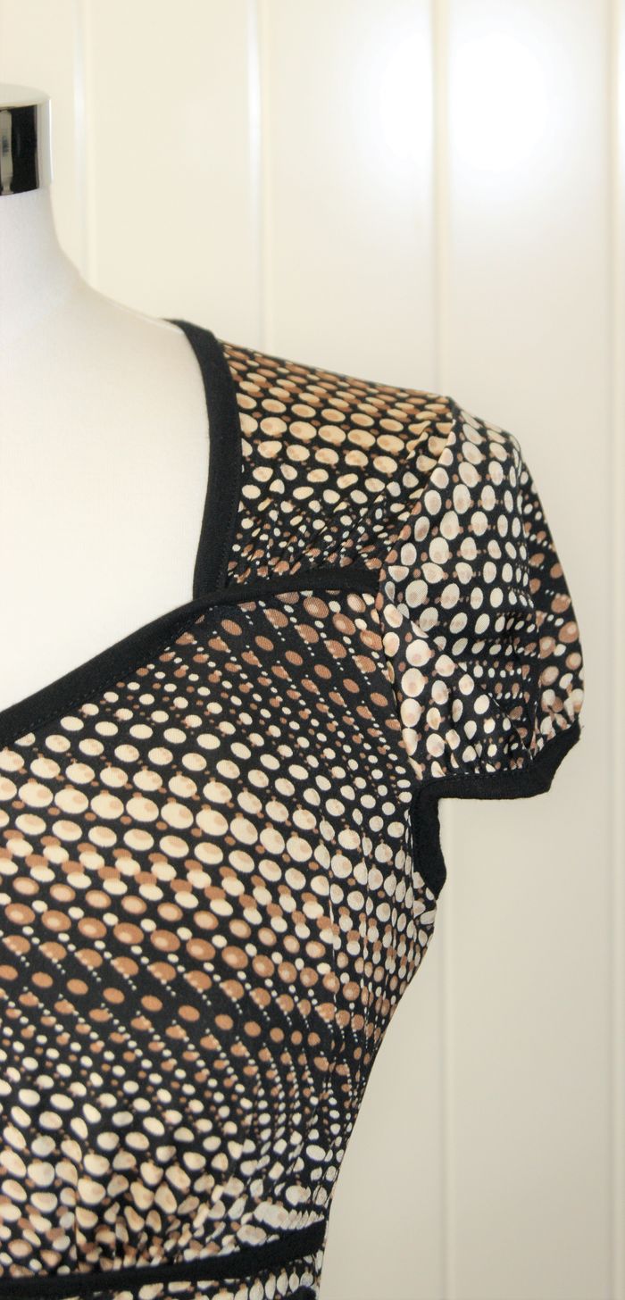 Joli top femme style cache-cœur – Taille 40 - photo numéro 3