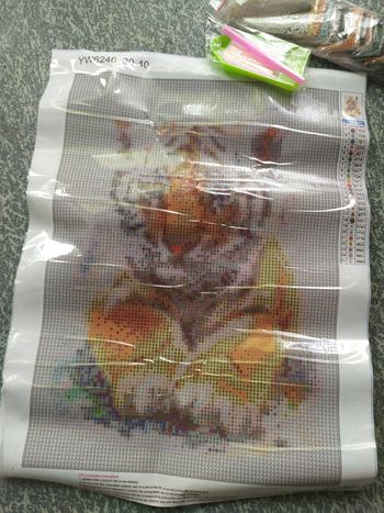 Diamond painting tigre 🐯🐅