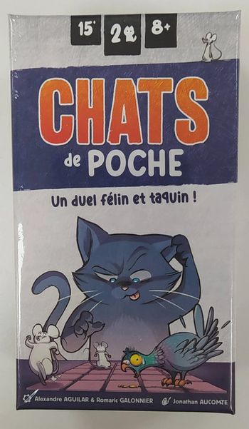 Chats de Poche - Jeu de société sous emballage, prix ferme