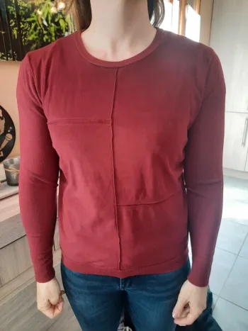 Pull bordeaux