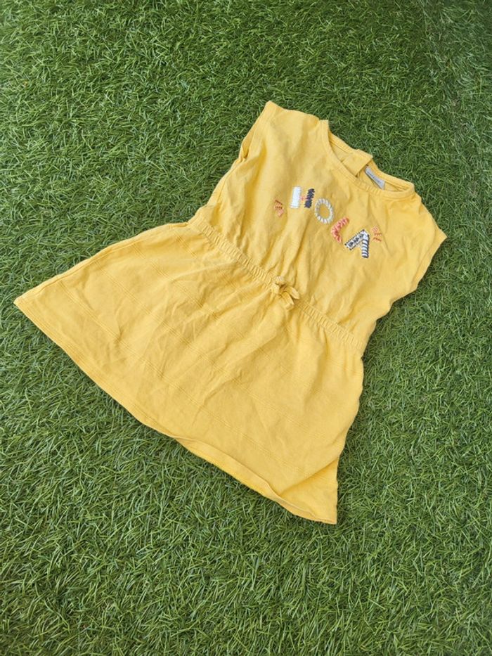 Robe jaune 18 mois
