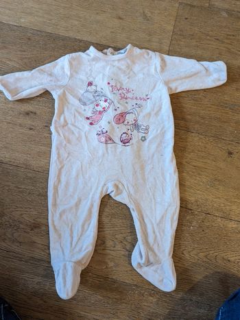 Dors bien velours kitchoun 12 mois fées