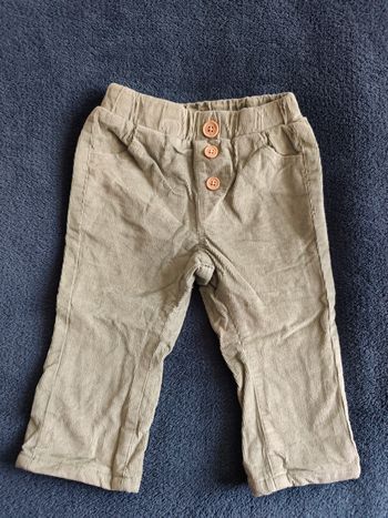 Pantalon côtelé