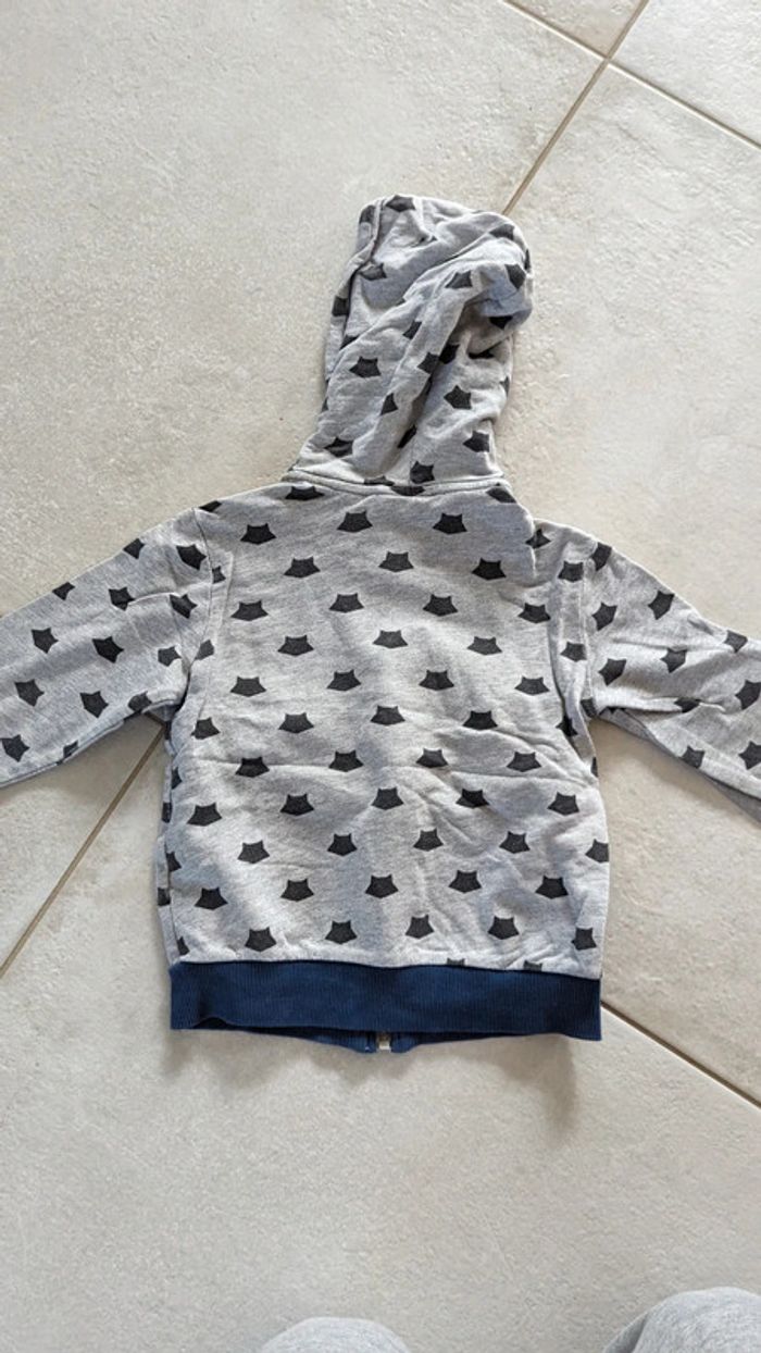 Gilet Adidas taille 3/4 ans - photo numéro 2