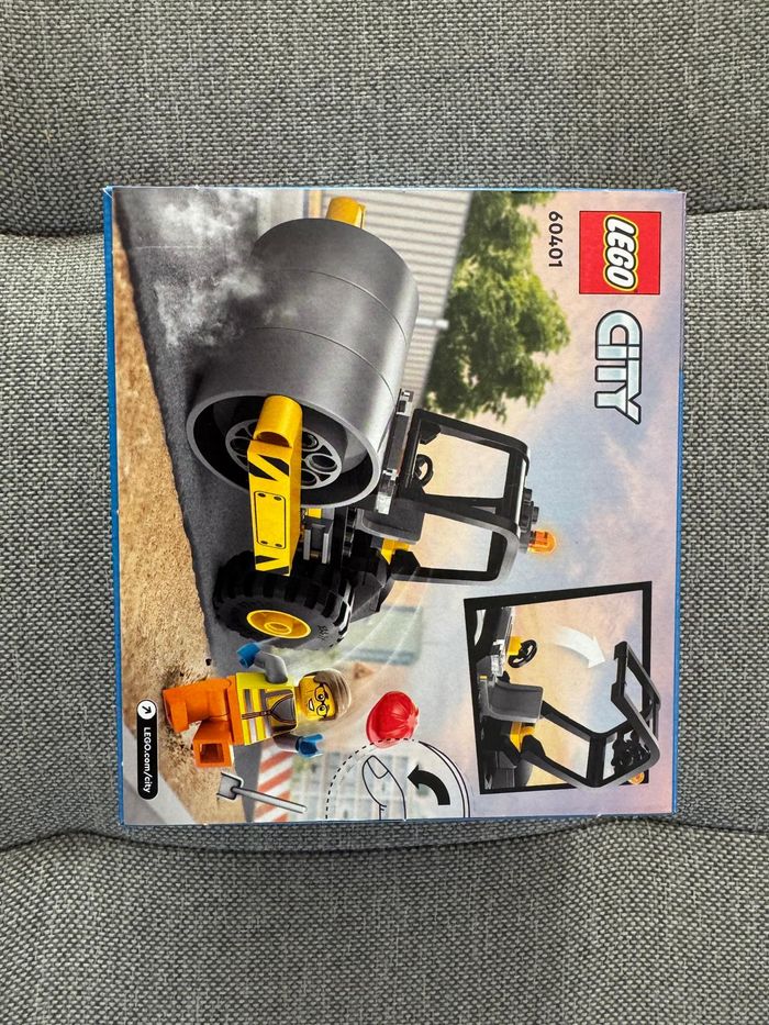 LEGO 60401 Rouleau compresseur de chantier – City – Neuf, Scellé - photo numéro 2