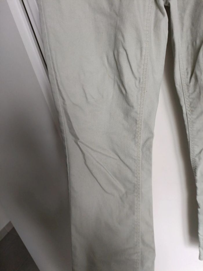 Pantalon droit femme vert clair Gémo Taille 42 – Très bon état - photo numéro 3
