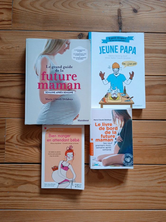 Lot livres grossesse en tbe