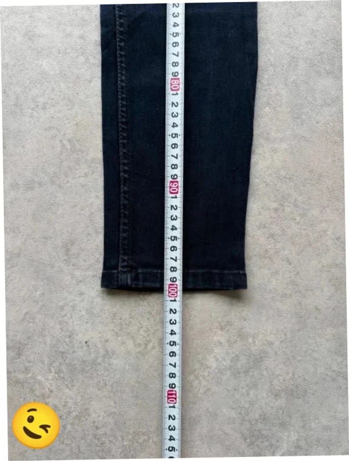 Jeans Levi's Demi Curve W27 FR36 L32 coupe skinny noir Femme Women pan532b - photo numéro 4
