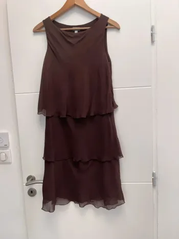 Superbe Robe Maison 123 en soie 🌸